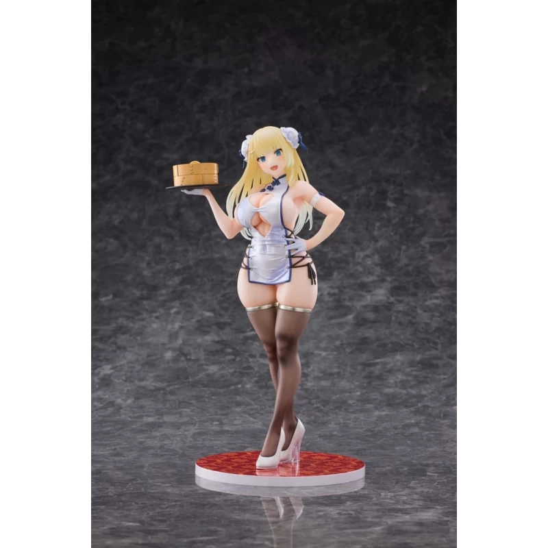 Original Character figurine Chinese Dress Girl Illustration by oekakizuki Violet Studio