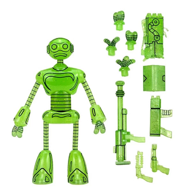 Tortues Ninja (Mirage Comics) figurine Transmat Fugitoid GID Neca Tortues Ninja (Mirage Comics) figurine Transmat Fugitoid GID Neca