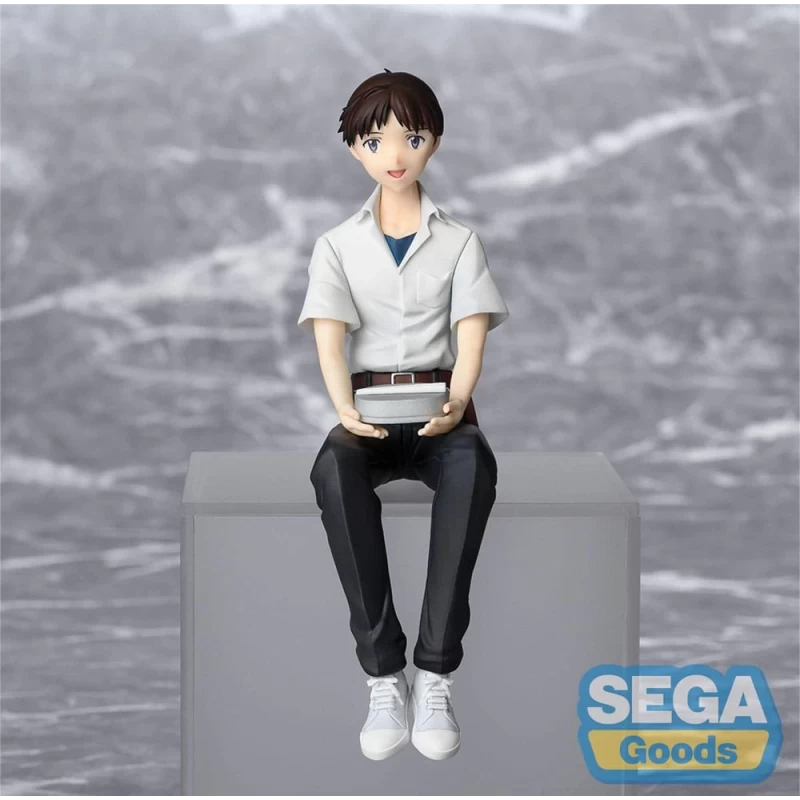 Rebuild of Evangelion figurine PM Perching Shinji Ikari Evangelion New Theatrical Edition Sega