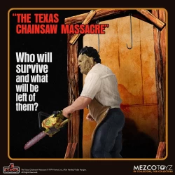 Massacre à la tronçonneuse (1974) figurine 5 Points Leatherface Mezco Toys