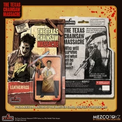 Massacre à la tronçonneuse (1974) figurine 5 Points Leatherface Mezco Toys