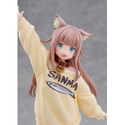 Figurine Kinako Play With Ver. AmiAmi Limited Edition - My Cat Is a Kawaii Girl Golden Head