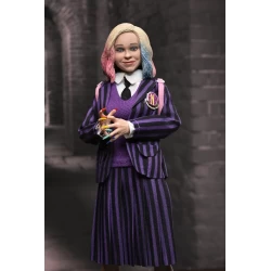 Pack de 2 figurines Wednesday Addams (Nevermore Uniform) and Enid - Neca