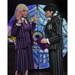 Pack de 2 figurines Wednesday Addams (Nevermore Uniform) and Enid - Neca