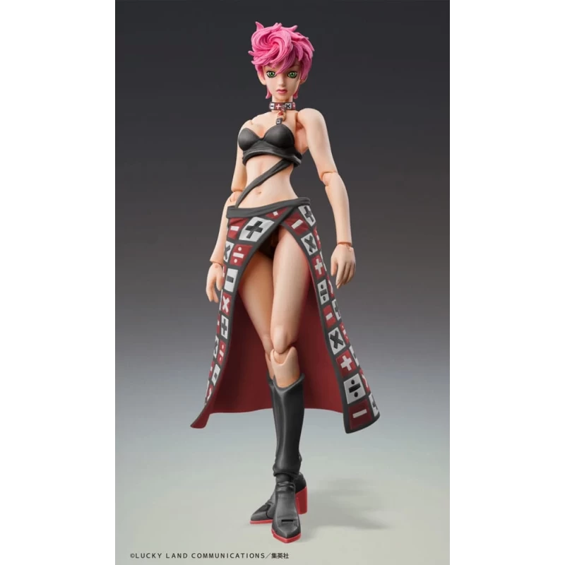 Figurine Super Action Chozokado Trish Una Black Ver. - JoJo's Bizarre Adventure Medicos Entertainment