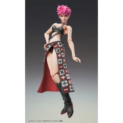 Figurine Super Action Chozokado Trish Una Black Ver. - JoJo's Bizarre Adventure Medicos Entertainment