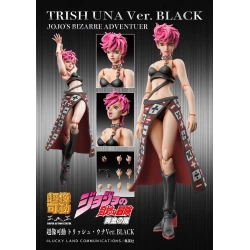Figurine Super Action Chozokado Trish Una Black Ver. - JoJo's Bizarre Adventure Medicos Entertainment