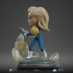 Figurine Mini Co. Invisible Woman and Franklin - Fantastic Four Iron Studios
