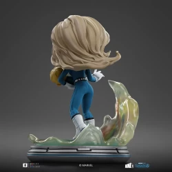 Figurine Mini Co. Invisible Woman and Franklin - Fantastic Four Iron Studios