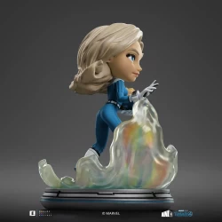 Figurine Mini Co. Invisible Woman and Franklin - Fantastic Four Iron Studios