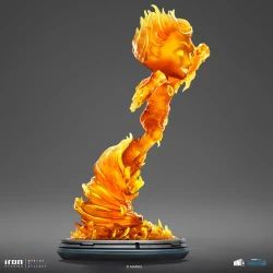 Figurine Mini Co. Human Torch - Fantastic Four Iron Studios
