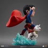 Figurine Mini Co. Superman & Krypto - Superman Legacy Iron Studios