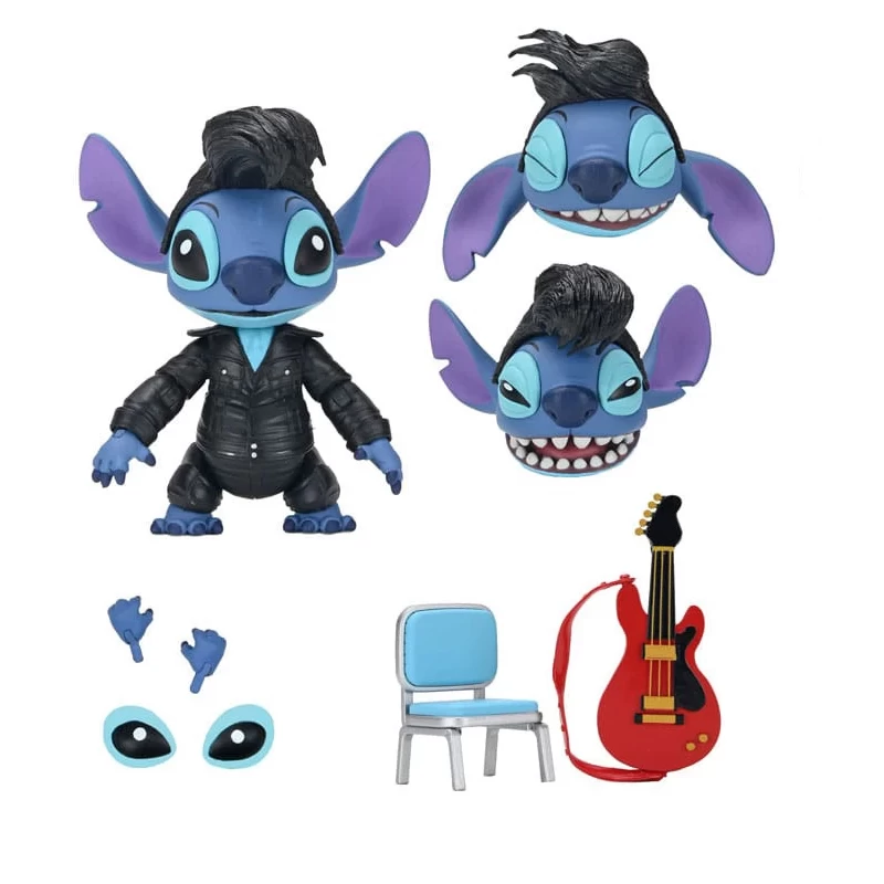 Figurine Ultimate Singer Elvis Stitch - Lilo et Stitch Neca
