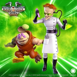 Figurine Karbunkle & Fred The Mutant - Les Motards de l'espace Nacelle