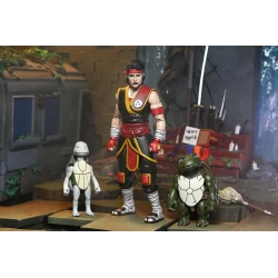 Figurine Ultimate Casey Marie with Baby Odyn & Uno - Teenage Mutant Ninja Turtles: The Last Ronin Neca