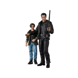 Figurine MAFEX T-800 (T2 Ver.) & John Connor - Terminator 2 Medicom