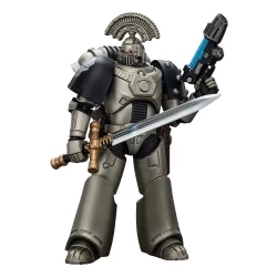 Figurine lron Warriors MKVI Tactical Sergeant with Power Sword and Plasma Pistol - Warhammer The Horus Heresy Joy Toy