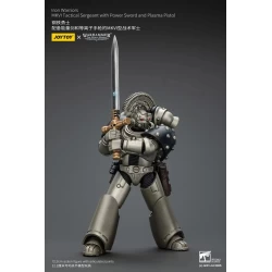 Figurine lron Warriors MKVI Tactical Sergeant with Power Sword and Plasma Pistol - Warhammer The Horus Heresy Joy Toy