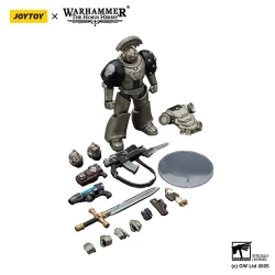 Figurine lron Warriors MKVI Tactical Sergeant with Power Sword and Plasma Pistol - Warhammer The Horus Heresy Joy Toy