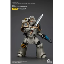 Figurine lron Warriors Command Squad Chosen with Legion Standard - Warhammer The Horus Heresy Joy Toy