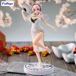 Figurine Super Sonico White China Dress Ver. Trio-Try-iT - Nitroplus Furyu