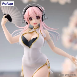 Figurine Super Sonico White China Dress Ver. Trio-Try-iT - Nitroplus Furyu