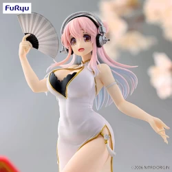 Figurine Super Sonico White China Dress Ver. Trio-Try-iT - Nitroplus Furyu
