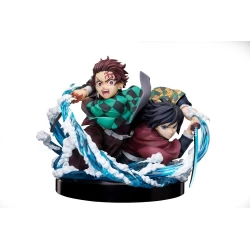Figurine Tanjiro & Giyuu - Demon Slayer: Kimetsu no Yaiba Aniplex