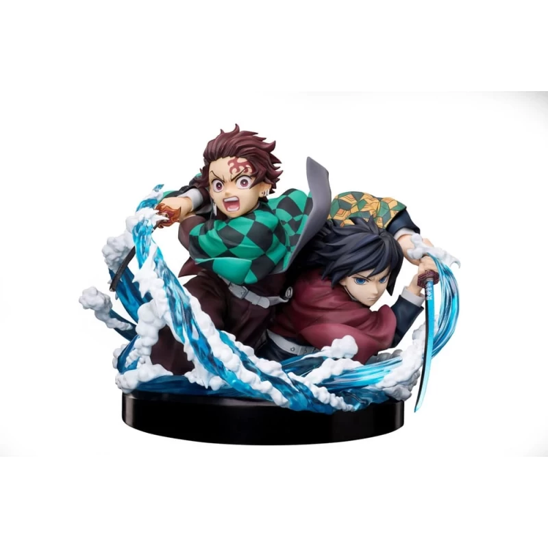 Figurine Tanjiro & Giyuu - Demon Slayer: Kimetsu no Yaiba Aniplex