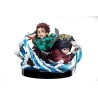 Figurine Tanjiro & Giyuu - Demon Slayer: Kimetsu no Yaiba Aniplex