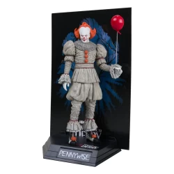 Figurine Movie Maniacs Pennywise (Gold Label) - IT: Welcome to Derry McFarlane Toys