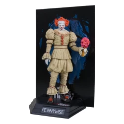 Figurine Movie Maniacs Pennywise (Flashback) (Gold Label) - IT: Welcome to Derry McFarlane Toys