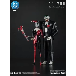 Figurines Harley Quinn & The Joker (Mad Love) (Gold Label) - Batman: The Animated Series McFarlane Toys