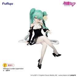 Hatsune Miku figurine Noodle Stopper Flower Fairy White Rose 14 cm Furyu