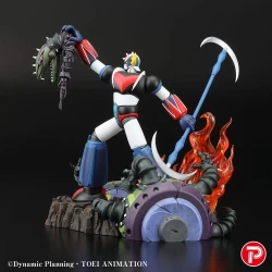Grendizer figurine Scene Selection 01 Grendizer a cry of Victory 14 cm Plex