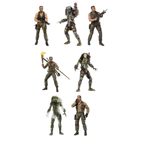 Predator assortiment figurines 20 cm 30th Anniversary Neca