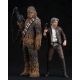 Star Wars Episode VII pack 2 statuettes 1/10 ARTFX+ Han Solo & Chewbacca Kotobukiya