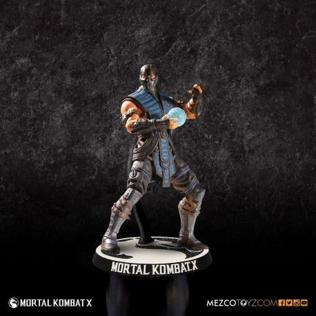 Mortal Kombat X figurine Sub Zero Mezco Toys - France ...