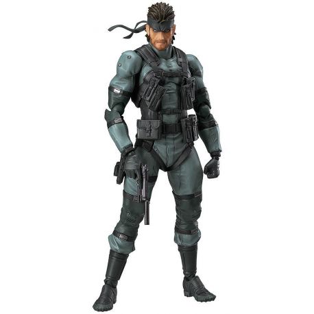 Metal Gear Solid 2 Sons of Liberty figurine Figma Solid Snake MGS2 Ver. Max Factory