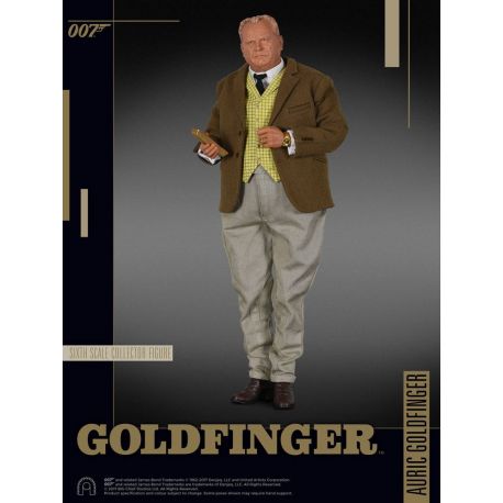 James Bond Goldfinger figurine 1/6 Collector Figure Series Auric Goldfinger BIG Chief Studios