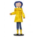 Coraline figurine flexible Raincoat & Boots Neca