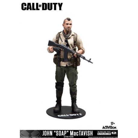 Call of Duty figurine John 'Soap' MacTavish McFarlane Toys
