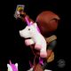 Marvel diorama Q-Fig Deadpool unicornselfie Quantum Mechanix