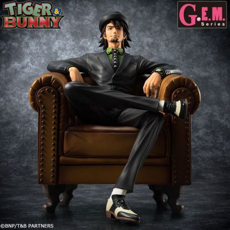 Tiger & Bunny série G.E.M. statuette 1/8 S.O.C. Kotetsu Megahouse