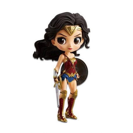 Justice League figurine Q Posket Wonder Woman A Normal Color Version Banpresto