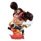 One Piece statuette Monkey D. Luffy Gear 4 Kong Gun Crimson Color Ver. Banpresto