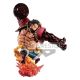 One Piece statuette Monkey D. Luffy Gear 4 Kong Gun Crimson Color Ver. Banpresto