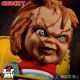 La Fiancée de Chucky boite à musique Diable en boîte Burst-A-Box Scarred Chucky Mezco Toys