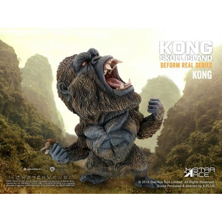 Kong Skull Island statuette Deform Real Series Soft Vinyl Kong Star Ace Toys