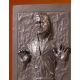 Star Wars statuette Collectors Gallery 1/8 Han Solo in Carbonite Gentle Giant